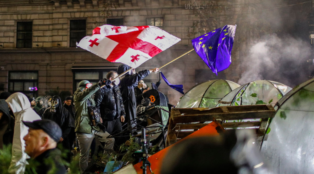 Georgia pregătește o nouă înăsprire a pedepselor pentru participarea la proteste.