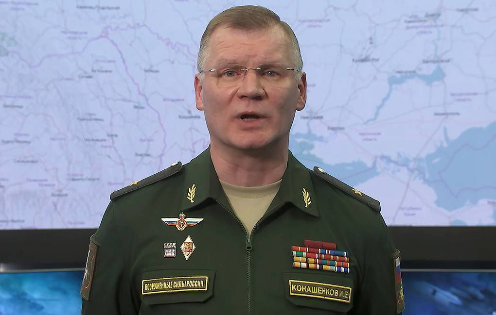 Официальный представитель Минобороны России генерал-майор Игорь Конашенков.