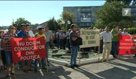 Grevă la Întreprinderea de Stat pentru Silvicultură din Glodeni.