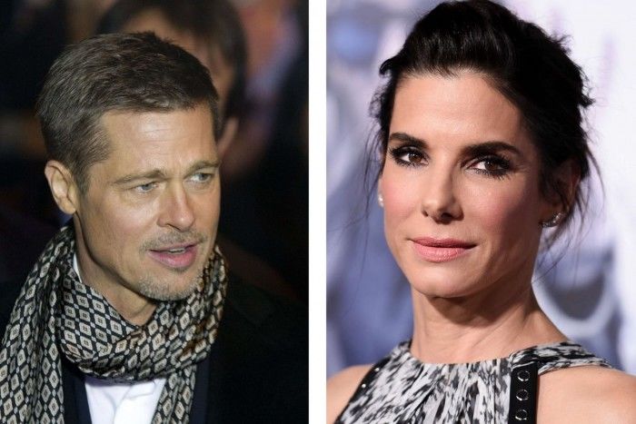 Brad Pitt şi Sandra Bullock ar putea deveni un nou cuplu. Foto: L'Internaute 