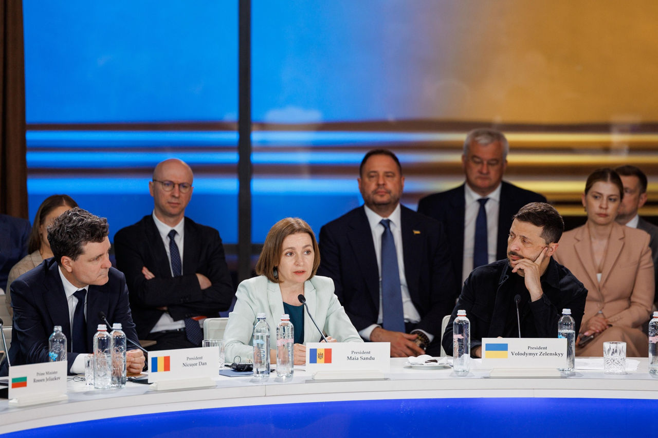 Maia Sandu: Vrem ca moldovenii să decidă la aceste alegeri, nu Rusia.