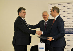 Delegației Uniunii Europene salută redeschiderea podului Gura Bâcului-Bâcioc. 