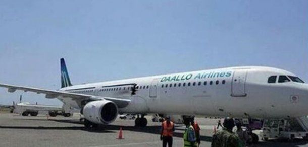 Explozie produsă într-un avion de pasageri, în Somalia. Foto: mediafax.ro