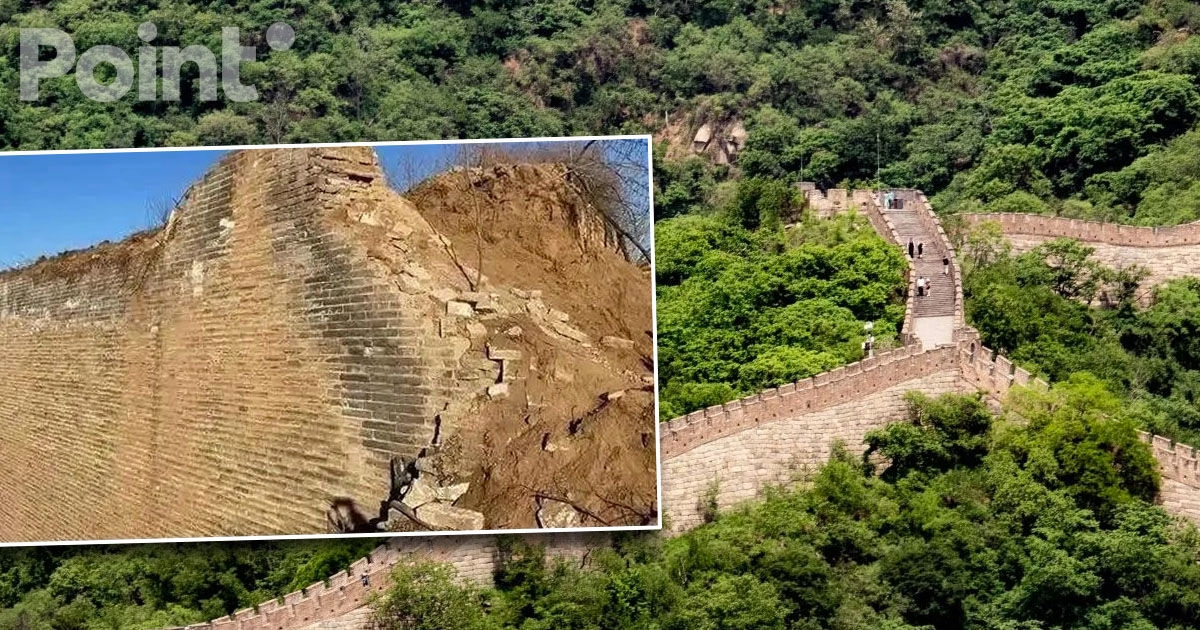 Un cuplu care a vândut cărămizi din Marele Zid Chinezesc, reținut în China.