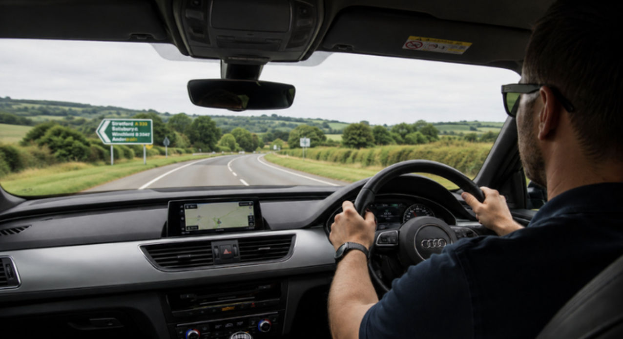 În Marea Britanie a fost reținut un șofer orb și beat, care a parcurs 240 km fără permis de conducere.