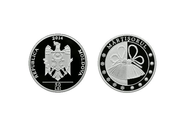 Banca Naţională a Moldovei a pus în circulaţie moneda comemorativă „Mărţişor”. Foto: ipn.md