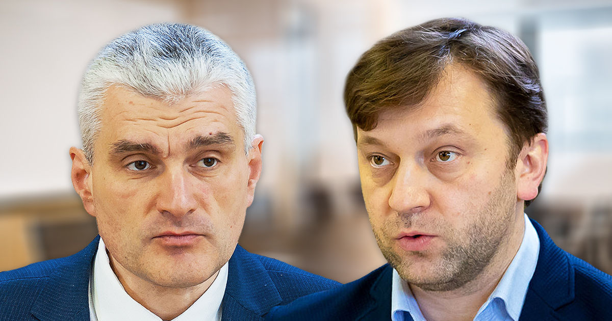 Слусарь призвал Алайбу уйти в отставку: Министр есть, а экономики нет. Коллаж: Point.md