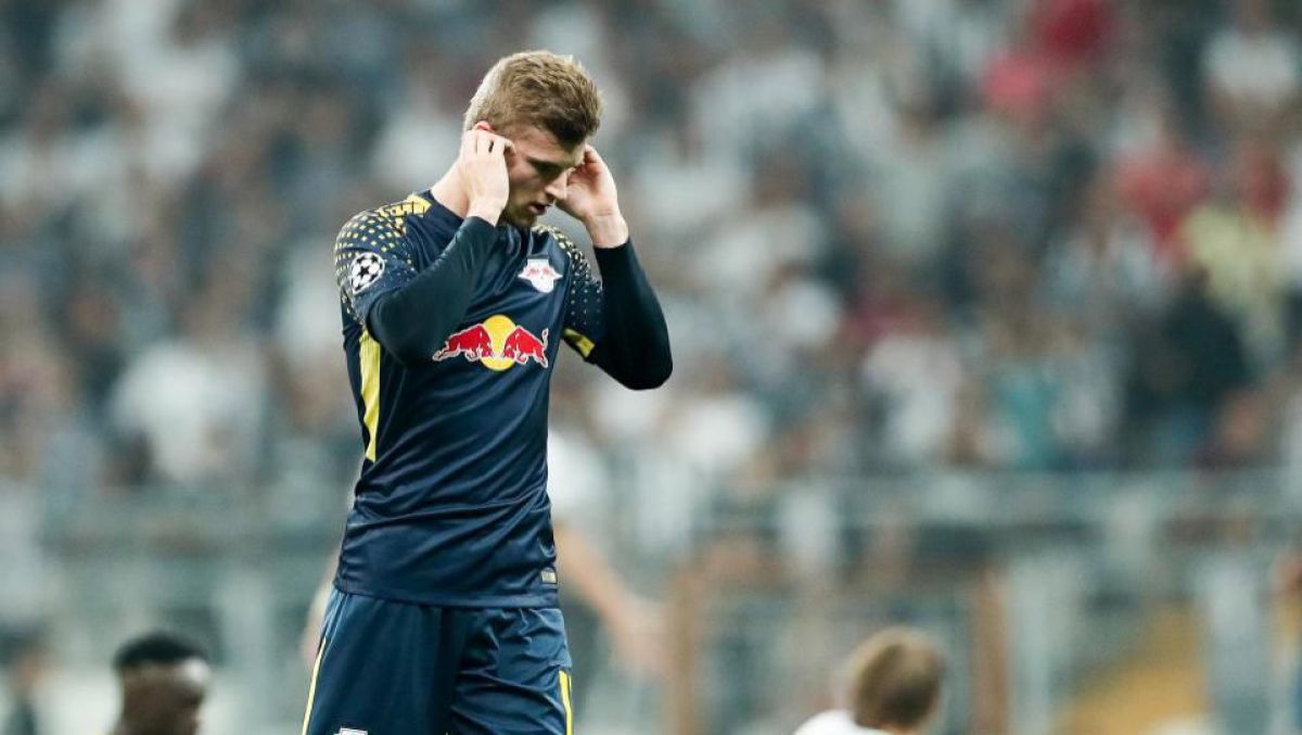 Atacantul de 21 de ani al echipei RB Leipzig, Timo Werner.