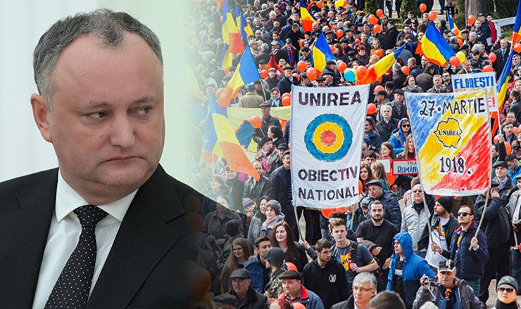 Dodon: Unionismul este cel mai grav factor destabilizator în Republica Moldova. Foto: independent.md