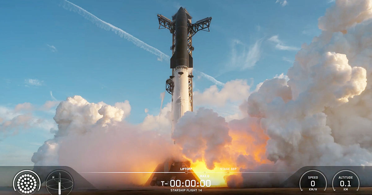 SpaceX запустила самую большую и мощную ракету в мире.
