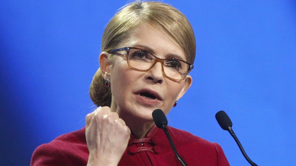 Лидер украинской оппозиционной партии "Батькивщина" Юлия Тимошенко.