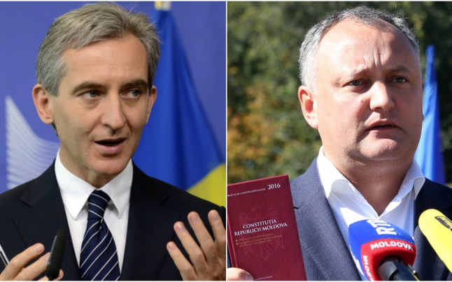 Vicepreşedintele Parlamentului, Iurie Leancă. 