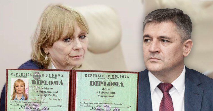 Директор Школы менеджмента в здравоохранении прокомментировал скандал вокруг диплома Аллы Немеренко. Коллаж: Point.md