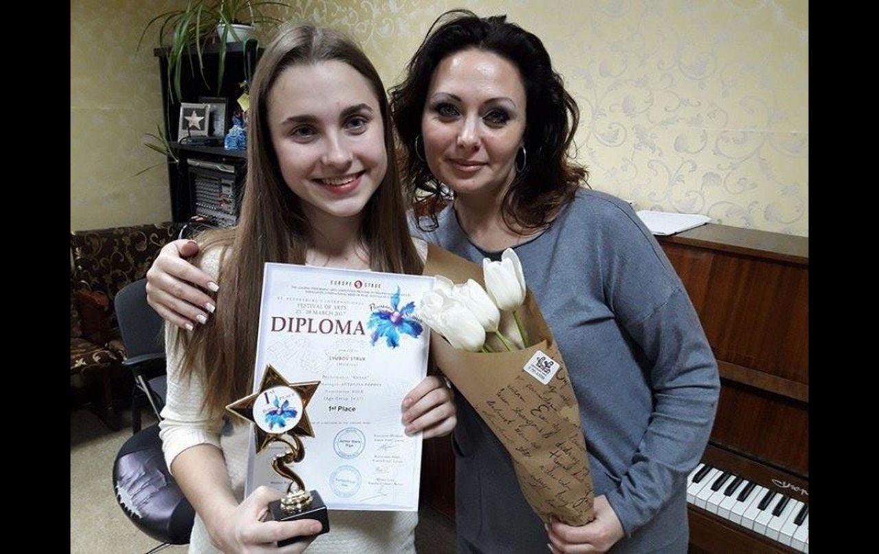 Домой Любовь вернулась с призовым первым местом.