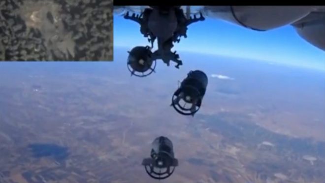 Россия начала наносить авиаудары по территории Сирии 30 сентября.
