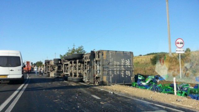 Grav accident rutier pe traseul Bălți-Orhei. Foto: publika.md