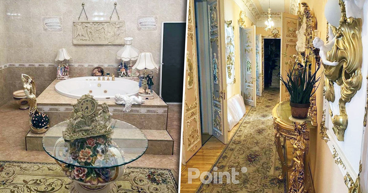 Un apartament „complet aurit” se vinde în Odesa cu 900.000 de dolari.