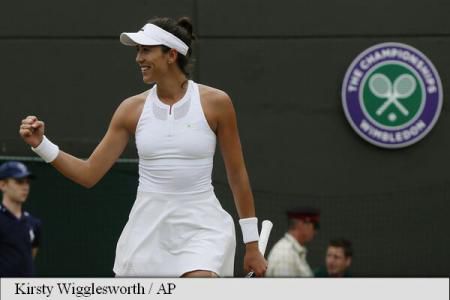 Tenis: Garbine Muguruza, prima semifinalistă la Wimbledon. Foto: Agerpres