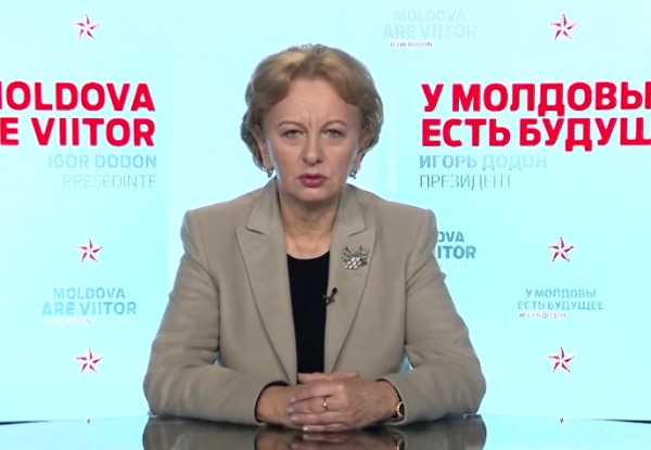 Președintele fracțiunii parlamentare a PSRM, Zinaida Greceanîi.