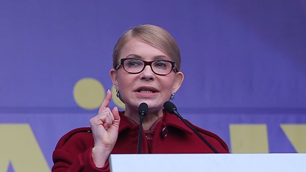 Тимошенко пообещала вернуть Крым.