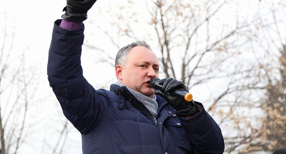 Dodon crede că stânga poate cuceri mai uşor Președinţia decât Primăria. Foto:  Sputnik/ Miroslav Rotari