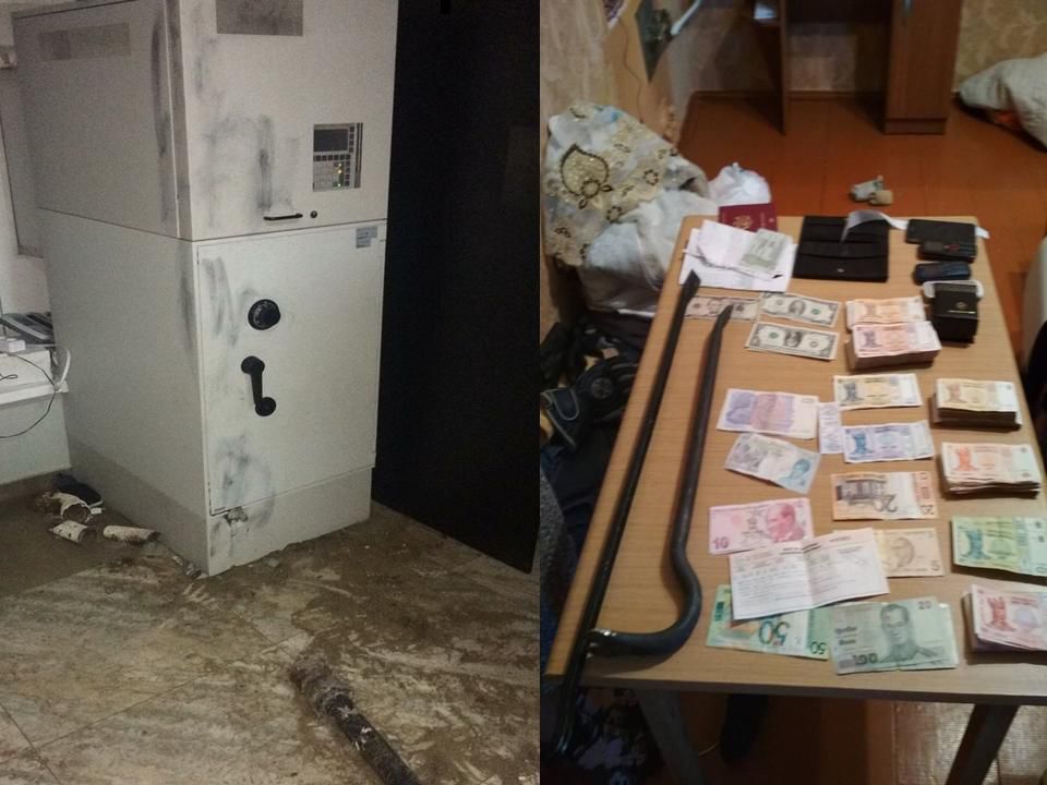 В Дурлештах подозреваемые выкрали из магазина сейф с денежными средствами в разной валюте. Фото: politiacapitalei.md.