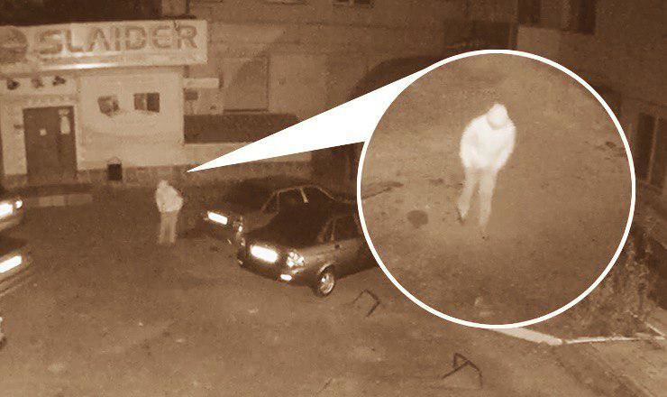 Попытка взлома была снята в ночь на 11 ноября, примерно в 2.20.