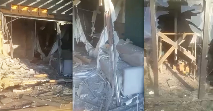 В Одессе утром из-за обстрела пострадали несколько домов.