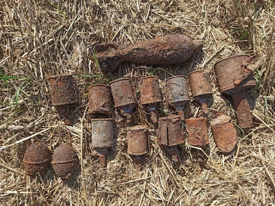 В Шерпенах военные саперы обезвредили 22 взрывоопасных объекта.