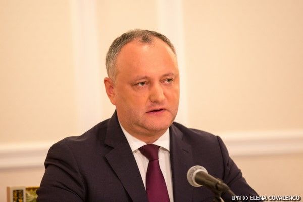 Игорь Додон заявляет о том, что находится в оппозиции к правительству и парламентскому большинству.