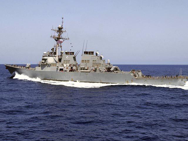 Эсминец Donald Cook, оснащенный системой ПРО. Фото: navy.mil