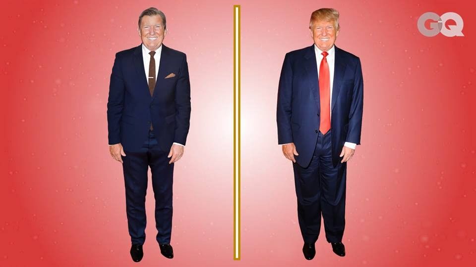 Donald Trump în versiunea celor de la revista GQ.