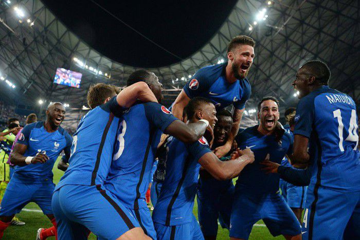 Naționala Franței se va duela în finala Campionatului European cu Portugalia. Foto: uefa.com