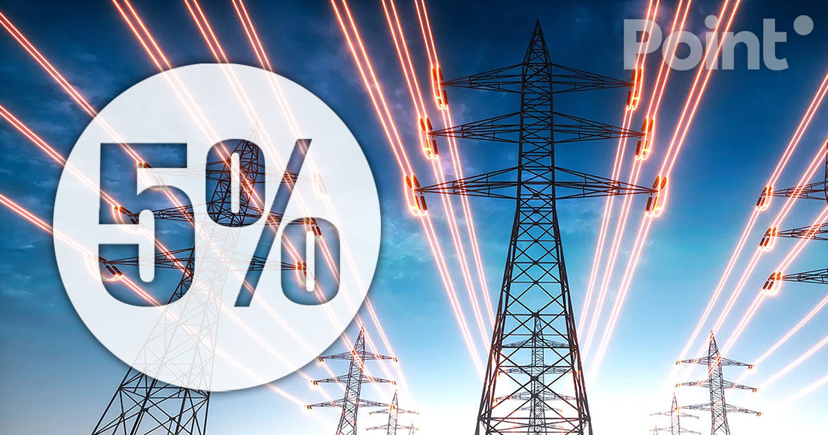 Tariful pentru serviciile de transport al energiei electrice în Moldova, majorat cu 5%.
