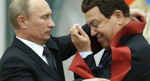 Kobzon a fost introdus pe lista persoanelor sancționate de UE.