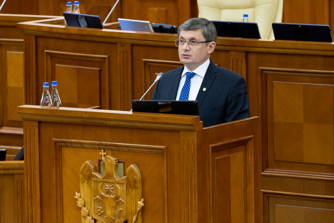Спикер парламента Игорь Гросу. 