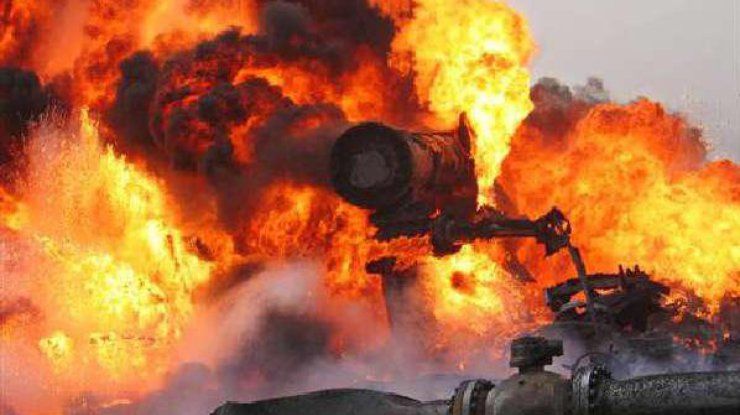В Анкаре взорвался газопровод.