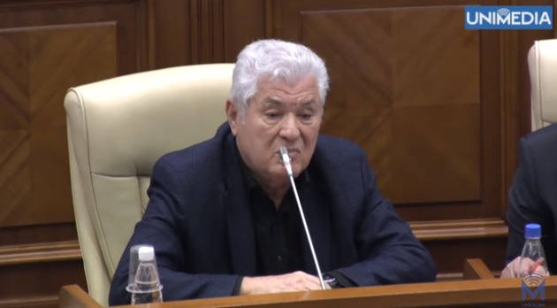 Лидер партии коммунистов Владимир Воронин.