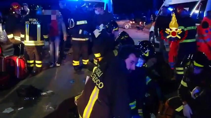 Фигурантами дела о давке в итальянском клубе стали восемь человек.