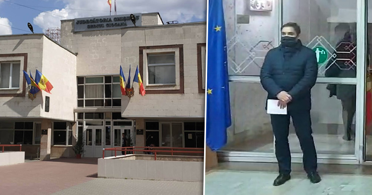 Стояногло приехал в суд, где рассматривают запрос о продлении ему ареста. Коллаж: Point.md