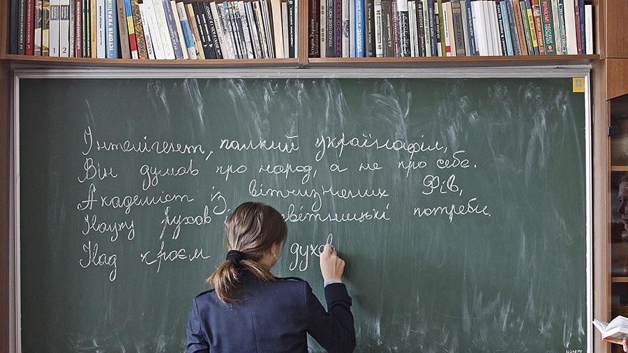 Русскоязычные школы в сентябре 2020 года перейдут на обучение на украинском языке.