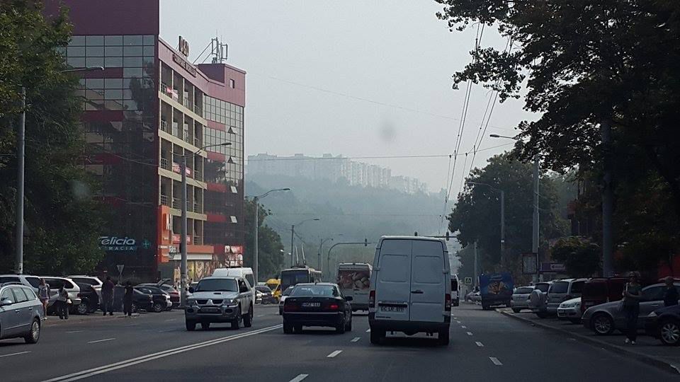 По данным метеорологов, тяжелее всего дышится в центре Кишинева.