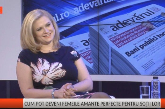 Moldoveanca Elena Cucicovschi Nadir, autoarea programului „Şcoala gheişelor moderne”. Foto: captura video 
