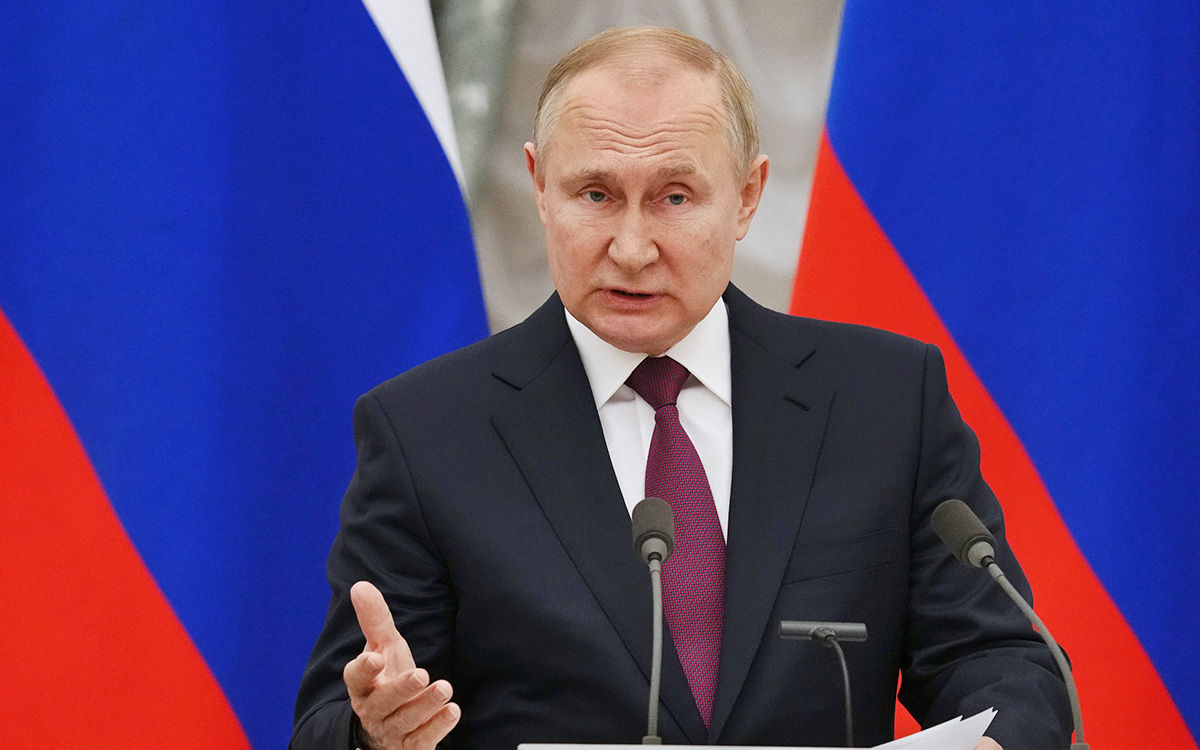Президент России Владимир Путин.