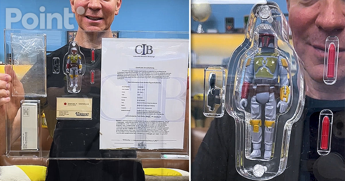 O jucărie unică „Star Wars” a fost vândută la licitație pentru 1,34 milioane de dolari.