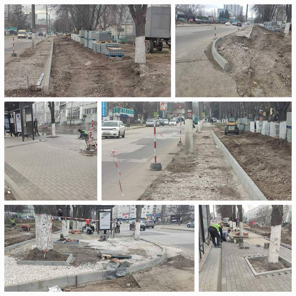Примэрия Кишинева начала ремонт ещё двух дворов в секторе Ботаника.