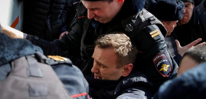 Opozantul rus Aleksei Navalnîi a fost eliberat după 15 zile de arest. Foto: prime.md