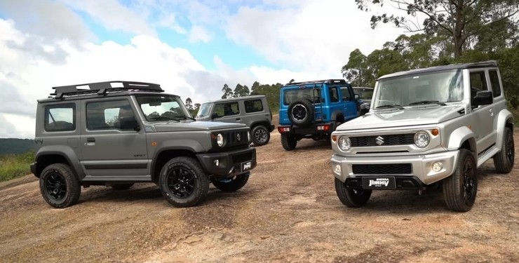 Suzuki Jimny 2023 получил новые оригинальные версии.