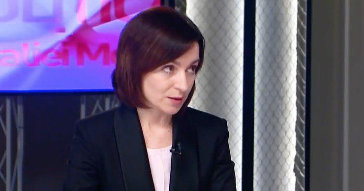 Премьер-министр Республики Молдова Майя Санду. 