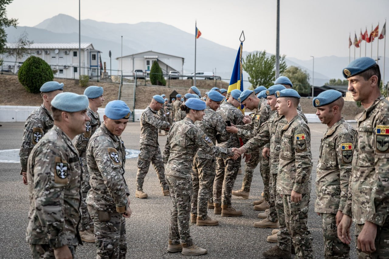 Al 23-lea contingent de pacificatori moldoveni și-a început misiunea în Kosovo.